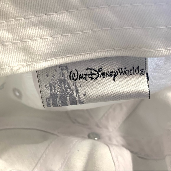 Walt Disney World White Baseball Cap EST. 1971 Embroidered Hat Unisex Athleisure - Picture 8 of 9